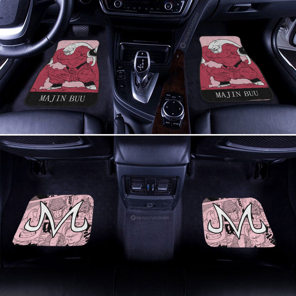 Dragon Ball Car Mats Majin Buu Car Floor Mats Dragon Ball Anime Manga Color Style Car Floor Mats