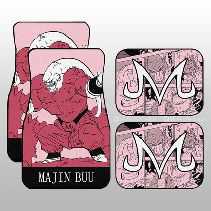 Dragon Ball Car Mats Majin Buu Car Floor Mats Dragon Ball Anime Manga Color Style Car Floor Mats