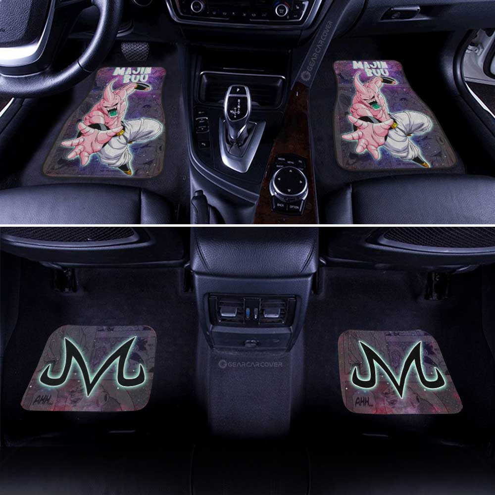 Dragon Ball Car Mats Majin Buu Car Floor Mats Galaxy Style Car Floor Mats