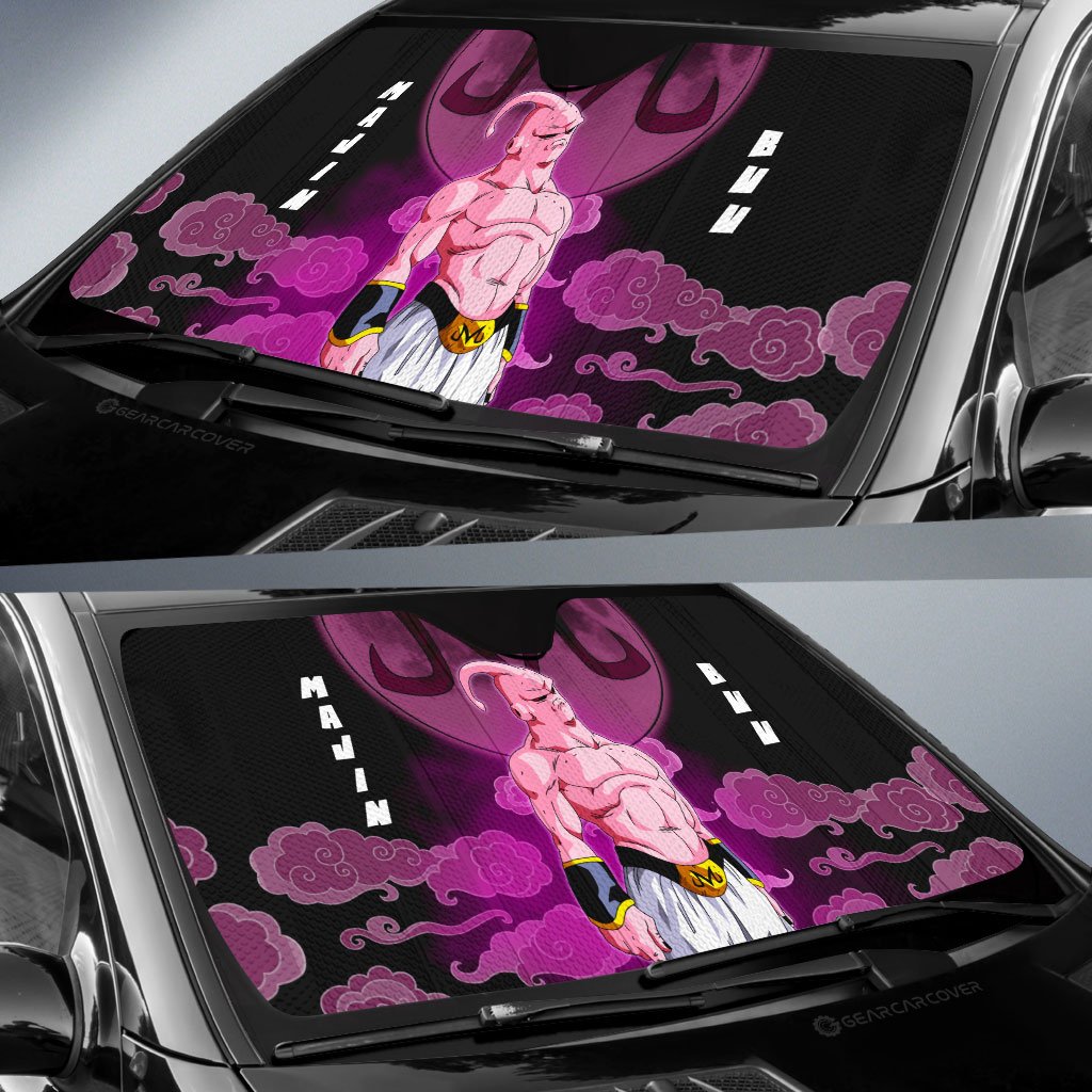Majin Buu Car Sunshade Custom Car Accessories