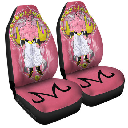 Dragon Ball Car Seat Covers Majin Buu Mountain View Dragon Ball Pattern Seat Covers Pink