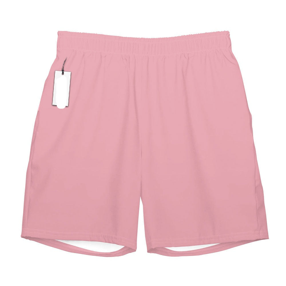 Dragon Ball Shorts Dragon Ball Majin Buu Symbol Beach Shorts Pink