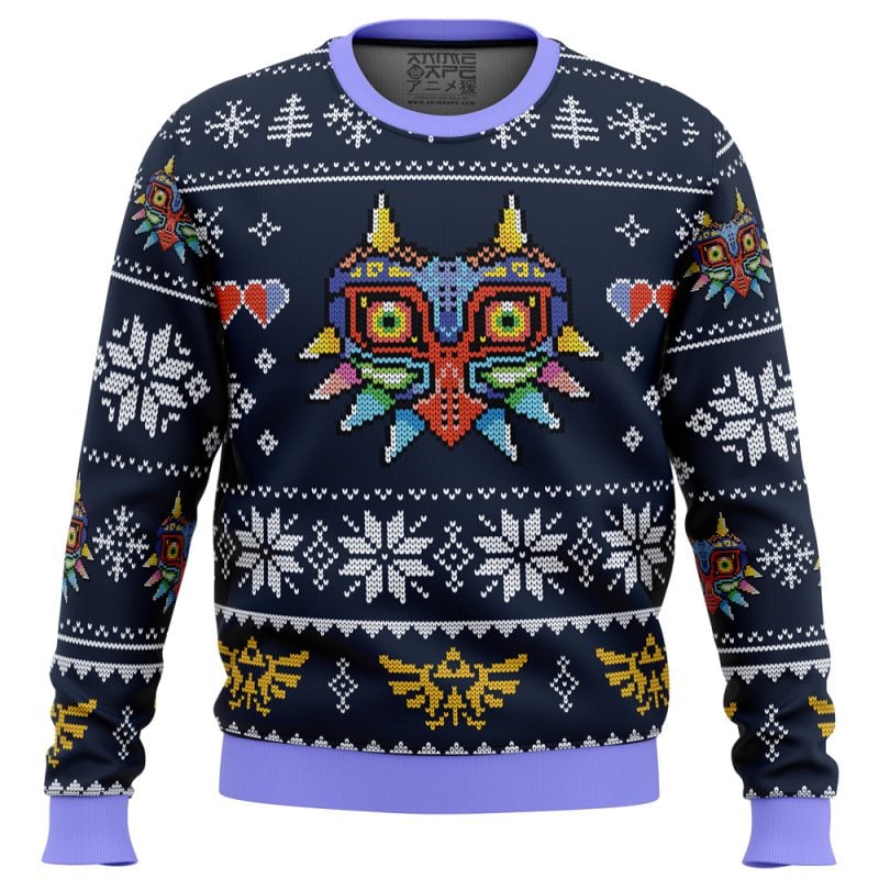 Majora's Mask Zelda Ugly Christmas Sweater