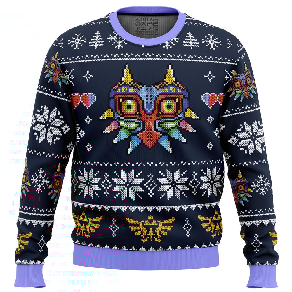 Majora's Mask Zelda Ugly Christmas Sweater