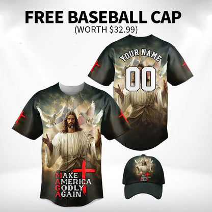 Make America Godly Again Baseball Jersey Bundle