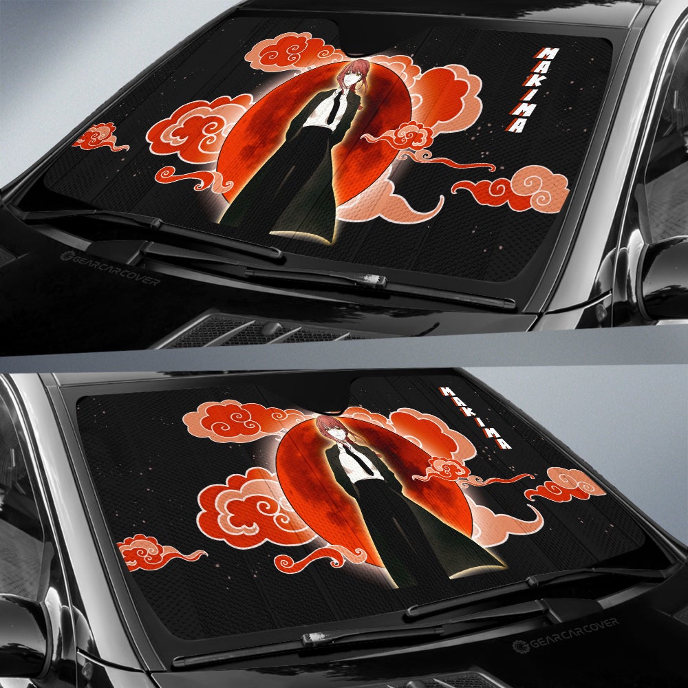 Makima Car Sunshade Custom