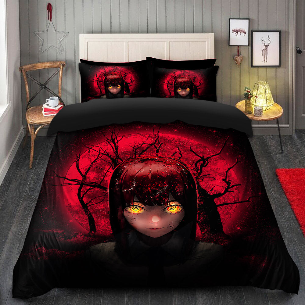 Makima Chainsaw Man Moonlight Bedding Set