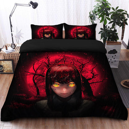 Makima Chainsaw Man Moonlight Bedding Set