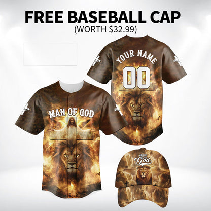 Man Of God Baseball Jersey Bundle