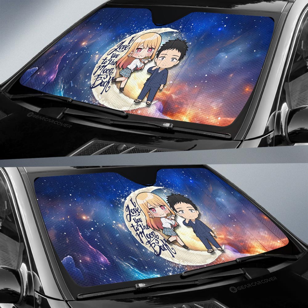 Marin And Gojo Car Sunshade Custom Car Accessories