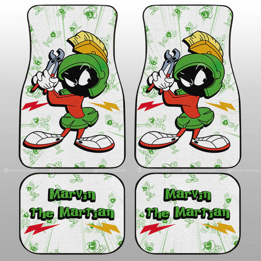 Looney Tunes Car Floor Mats Looney Tunes Marvin The Martian Character Pattern Car Mats