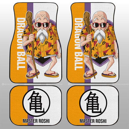 Dragon Ball Car Mats Master Roshi Car Floor Mats Car For Fans Car Floor Mats