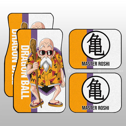 Dragon Ball Car Mats Master Roshi Car Floor Mats Car For Fans Car Floor Mats