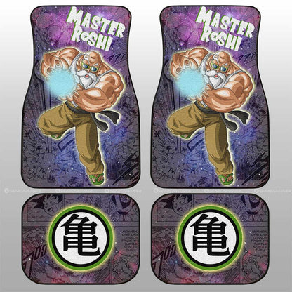 Dragon Ball Car Mats Master Roshi Car Floor Mats Car Manga Galaxy Style Car Floor Mats