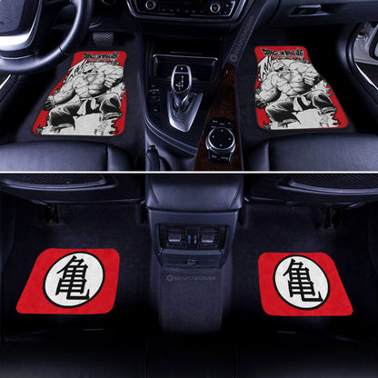 Dragon Ball Car Mats Master Roshi Car Floor Mats Car Manga Style For Fans Car Floor Mats