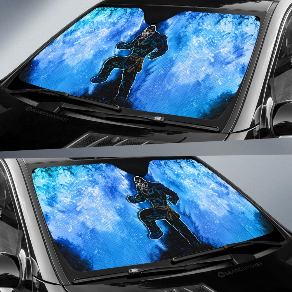 Master Roshi Car Sunshade Custom Anime Car Accessories