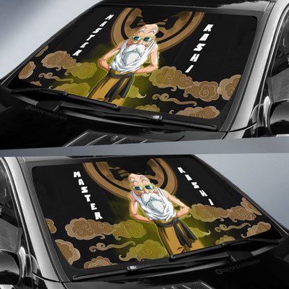 Master Roshi Car Sunshade Custom Car Accessories