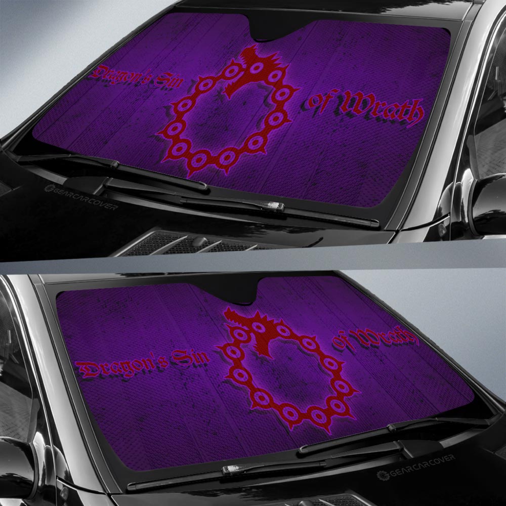 Meliodas Car Sunshade Custom Car Accessories