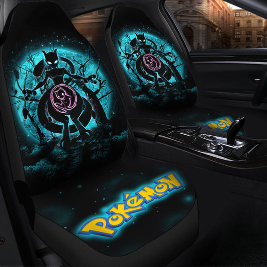 Mewtwo Moonlight Legendary Car Seat Covers