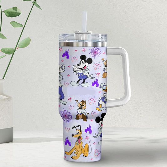 DN 40 Oz Tumbler MM And Friends 100 Anniversary Tumbler 40 Oz Purple