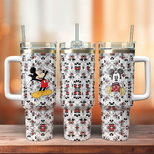 MM 40 Oz Tumbler MM All Versions Pattern Tumbler 40 Oz Gray