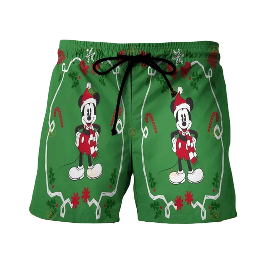 MM Shorts DN MM With Christmas Candies Beach Shorts Green