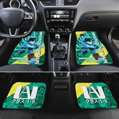 My Hero Academia Car Mats Midoriya Izuku Car Floor Mats