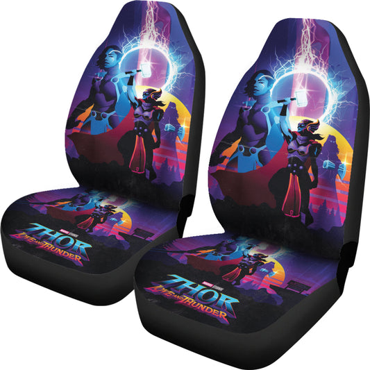 Thor Car Seat Covers MV Mighty Thor And Other Character Seat Covers Colorful