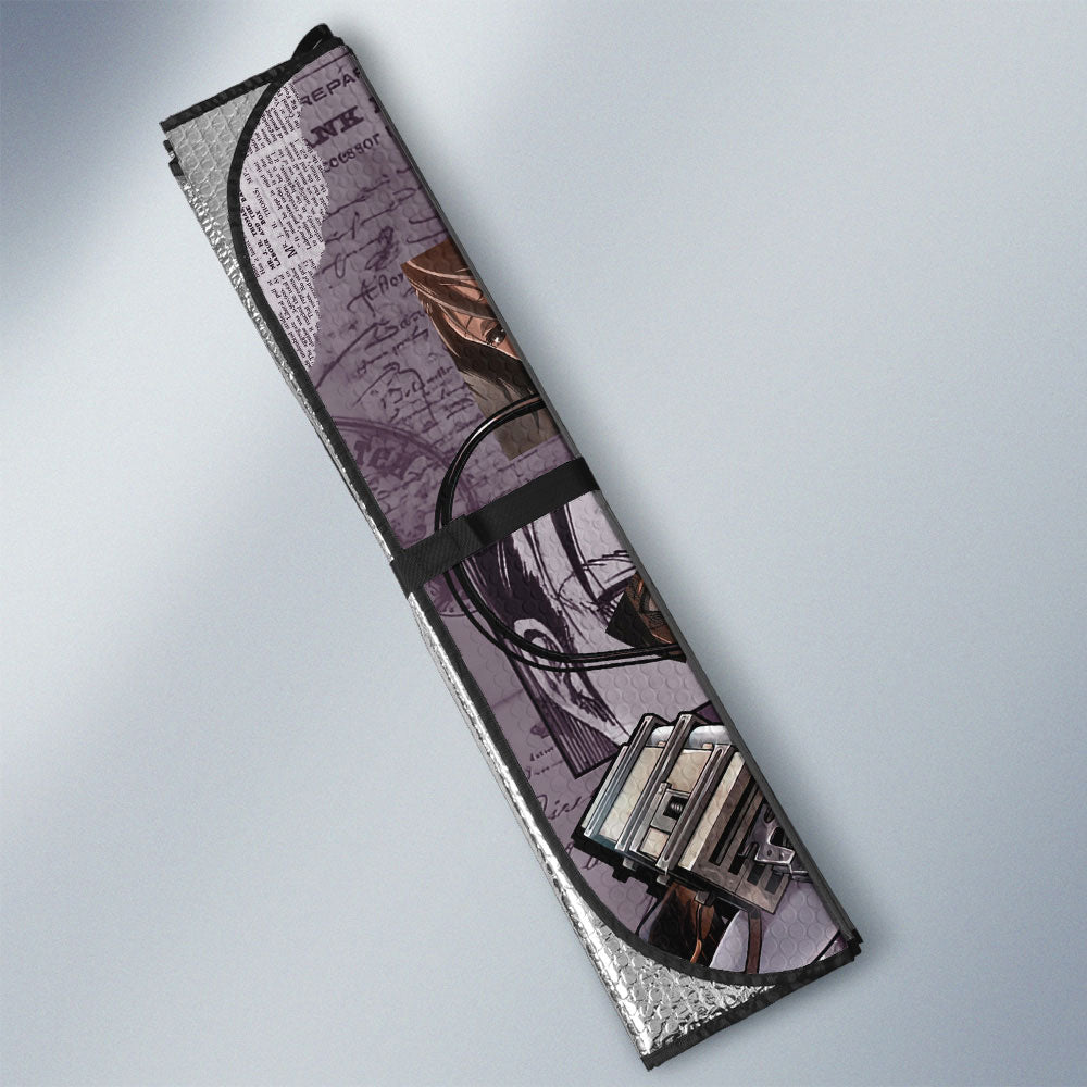 Mikasa Ackerman Car Sunshade Custom Car Interior Accessories