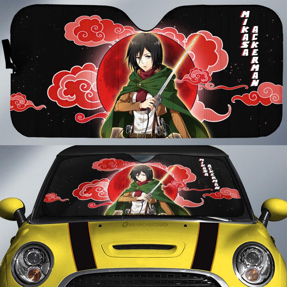 Mikasa Ackerman Car Sunshade Custom