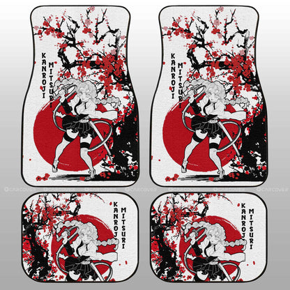 Demon Slayer Car Mats Mitsuri Car Floor Mats Japan Style Car Floor Mats