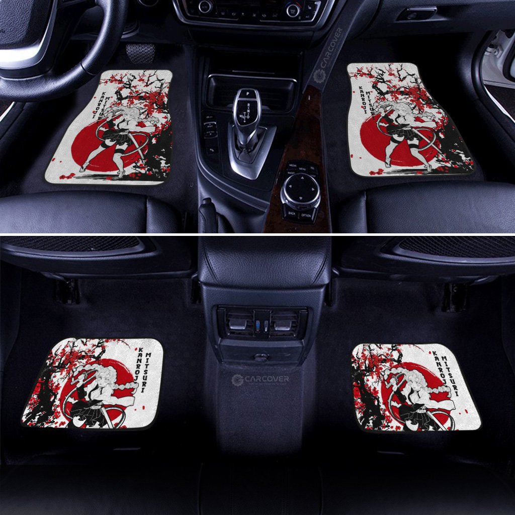 Demon Slayer Car Mats Mitsuri Car Floor Mats Japan Style Car Floor Mats