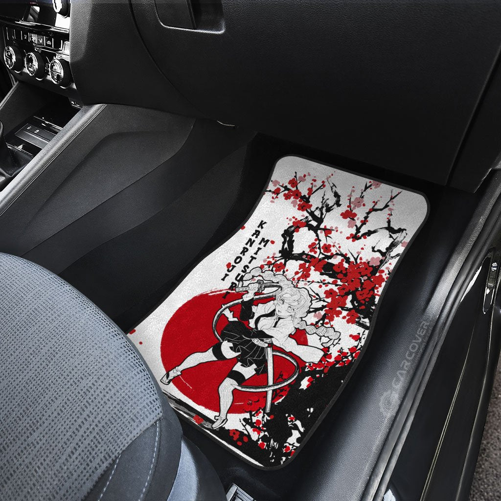 Demon Slayer Car Mats Mitsuri Car Floor Mats Japan Style Car Floor Mats