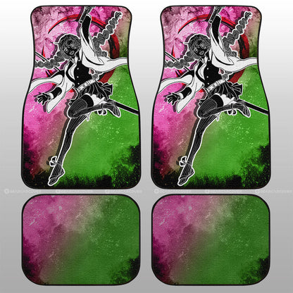 Demon Slayer Car Mats Mitsuri Kanroji Car Floor Mats Demon Slayer Car Floor Mats