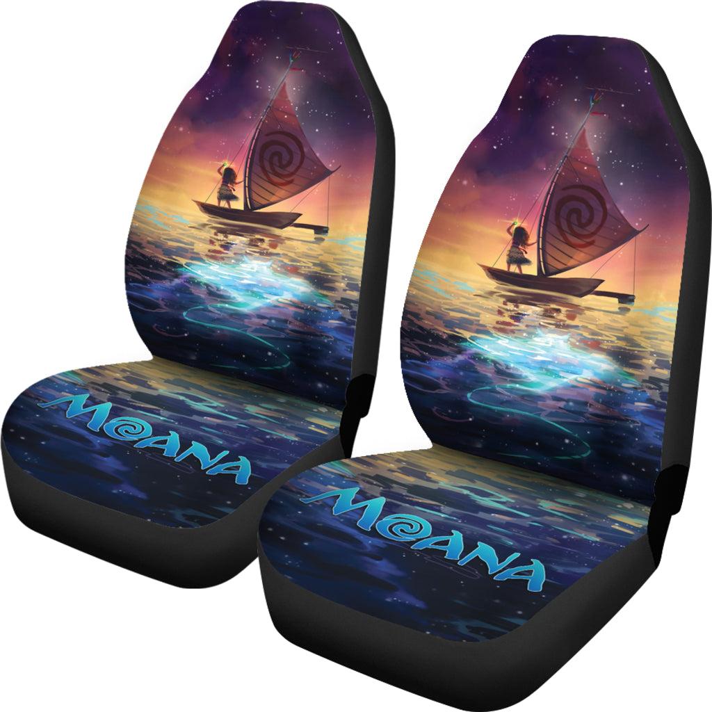 Moana Car Seat Covers DN Moana On the Ocean Seat Covers Colorful