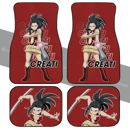 My Hero Academia Car Mats Momo Yaoyorozu Car Floor Mats 