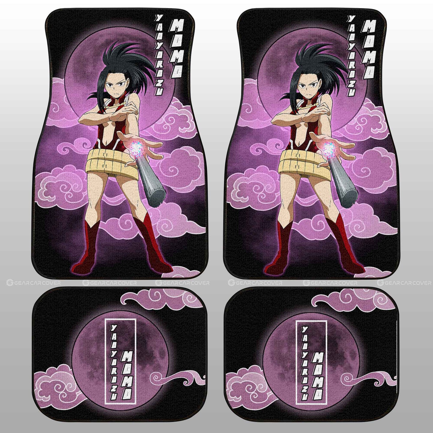 My Hero Academia Car Mats Momo Yaoyorozu Car Floor Mats