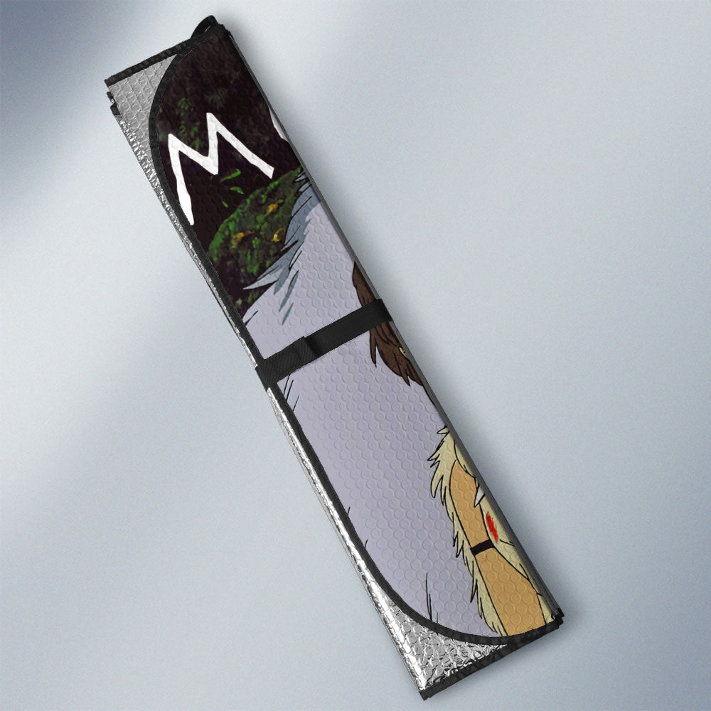 Mononoke Hime Car Sunshade Custom Car Accessories