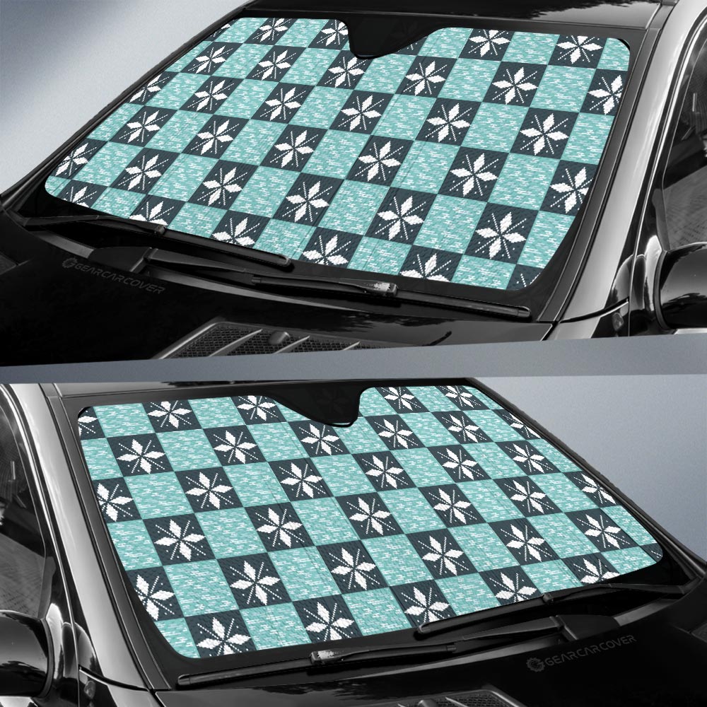 Muichiro Tokito Car Sunshade Custom Anime Car Accessories