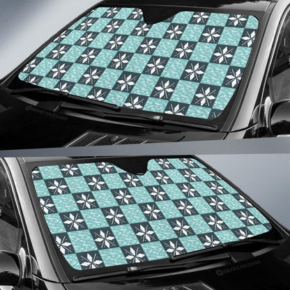 Muichiro Tokito Car Sunshade Custom Anime Car Accessories