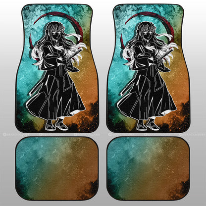 Demon Slayer Car Mats Muichirou Tokitou Car Floor Mats Demon Slayer Car Floor Mats