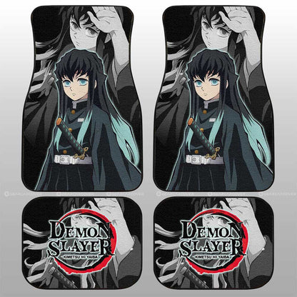 Demon Slayer Car Mats Muichirou Tokitou Car Floor Mats Demon Slayer Car Floor Mats