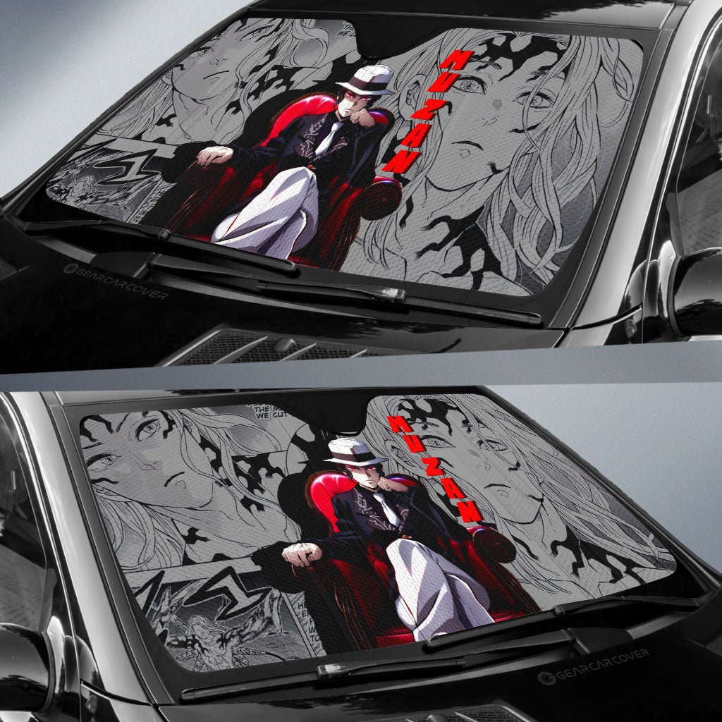 Muzan Car Sunshade Custom Mix Mangas
