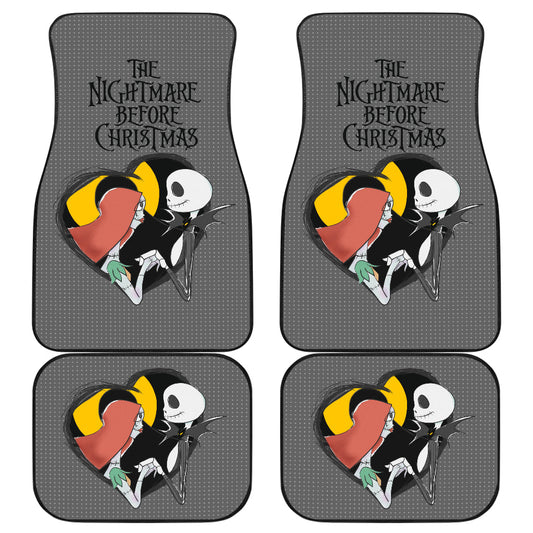 TNBC Car Mats Jack Skellington Nightmare Before Christmas Car Floor Mats 1380