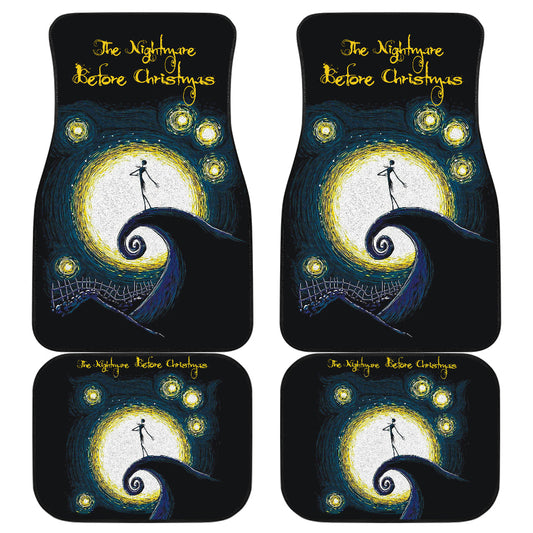 TNBC Car Mats Jack Skellington Nightmare Before Christmas Car Floor Mats 1400