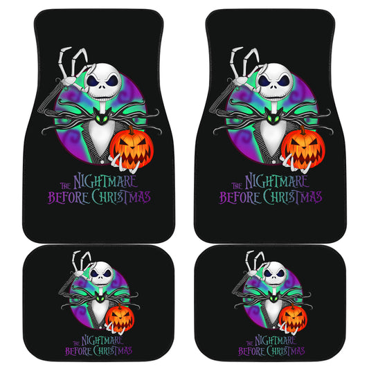 TNBC Car Mats Nightmare Before Christmas Jack Skellington Car Floor Mats 1405