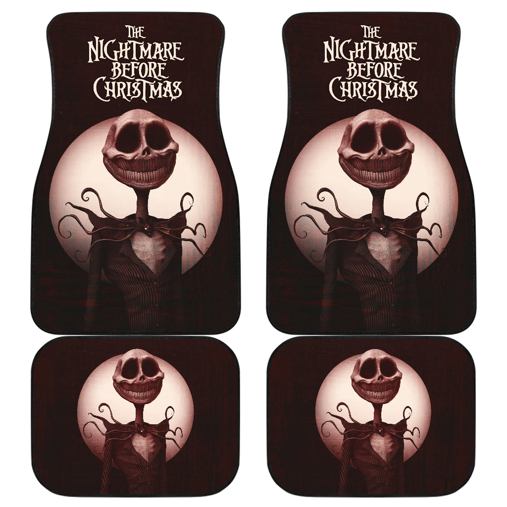 TNBC Car Mats Nightmare Before Christmas Jack Skellington Car Floor Mats 1410