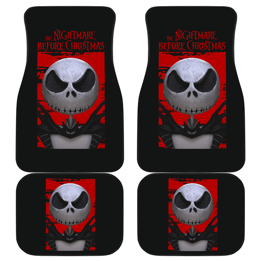 TNBC Car Mats Jack Skellington Nightmare Before Christmas Car Floor Mats 1392