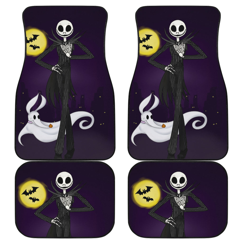 TNBC Car Mats Nightmare Before Christmas Jack Skellington Car Floor Mats 1413