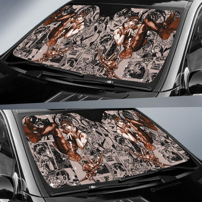 Narancia Ghirga Car Sunshade Custom Car Accessories